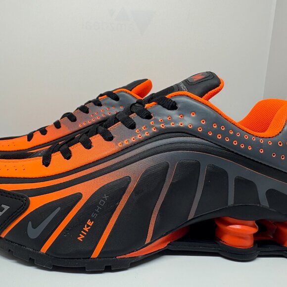 Men's Nike Shox Neymar - Black and Orange - Picture 6 of 7